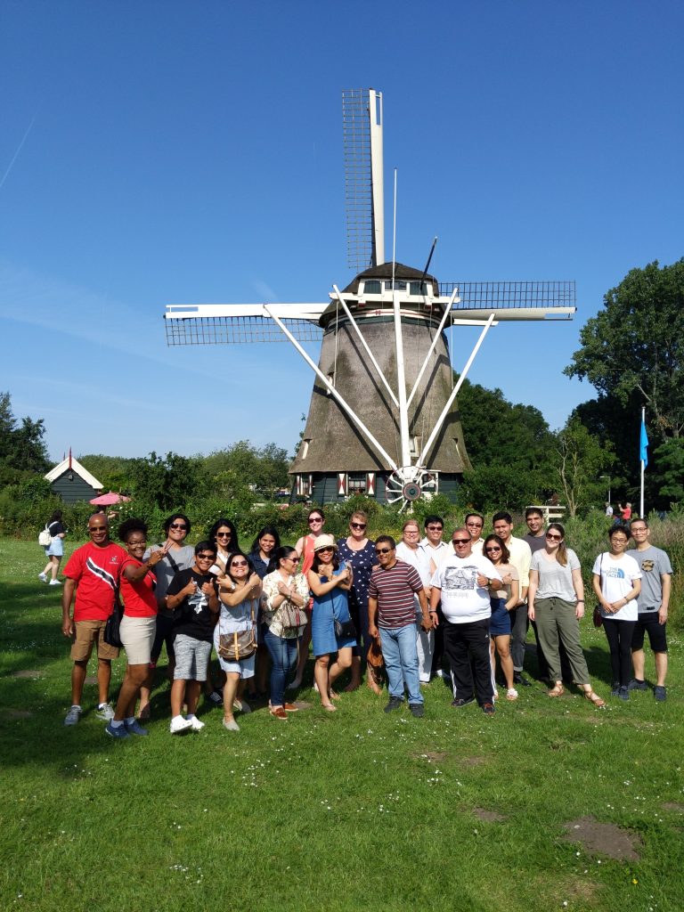 group tour travellers enjoying a social experience together