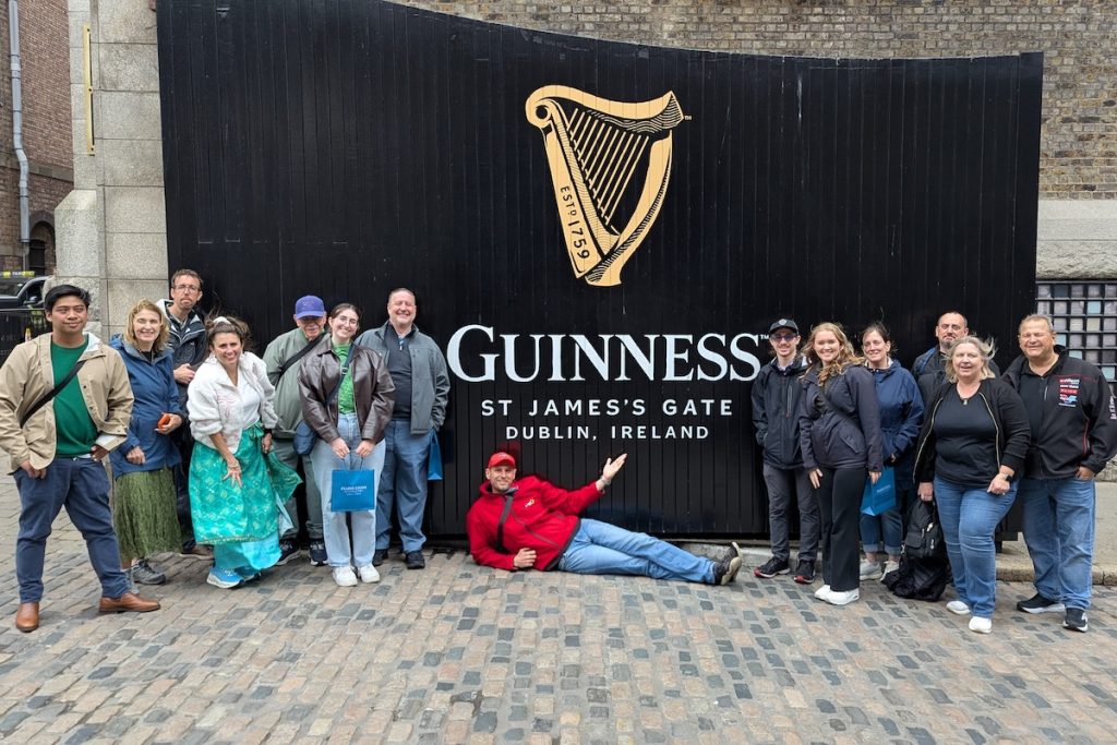 Best of UK & Ireland tour review - Expat Explore group visits the Guinness Storehouse
