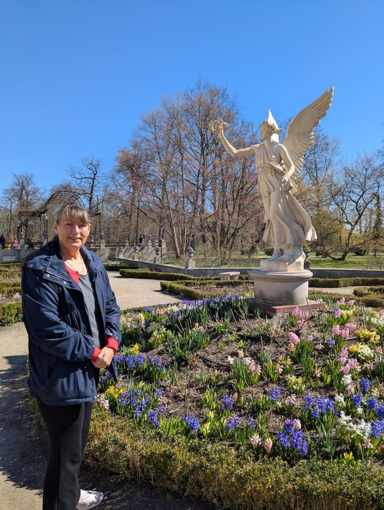 The beautiful gardens of Wilanow Palace